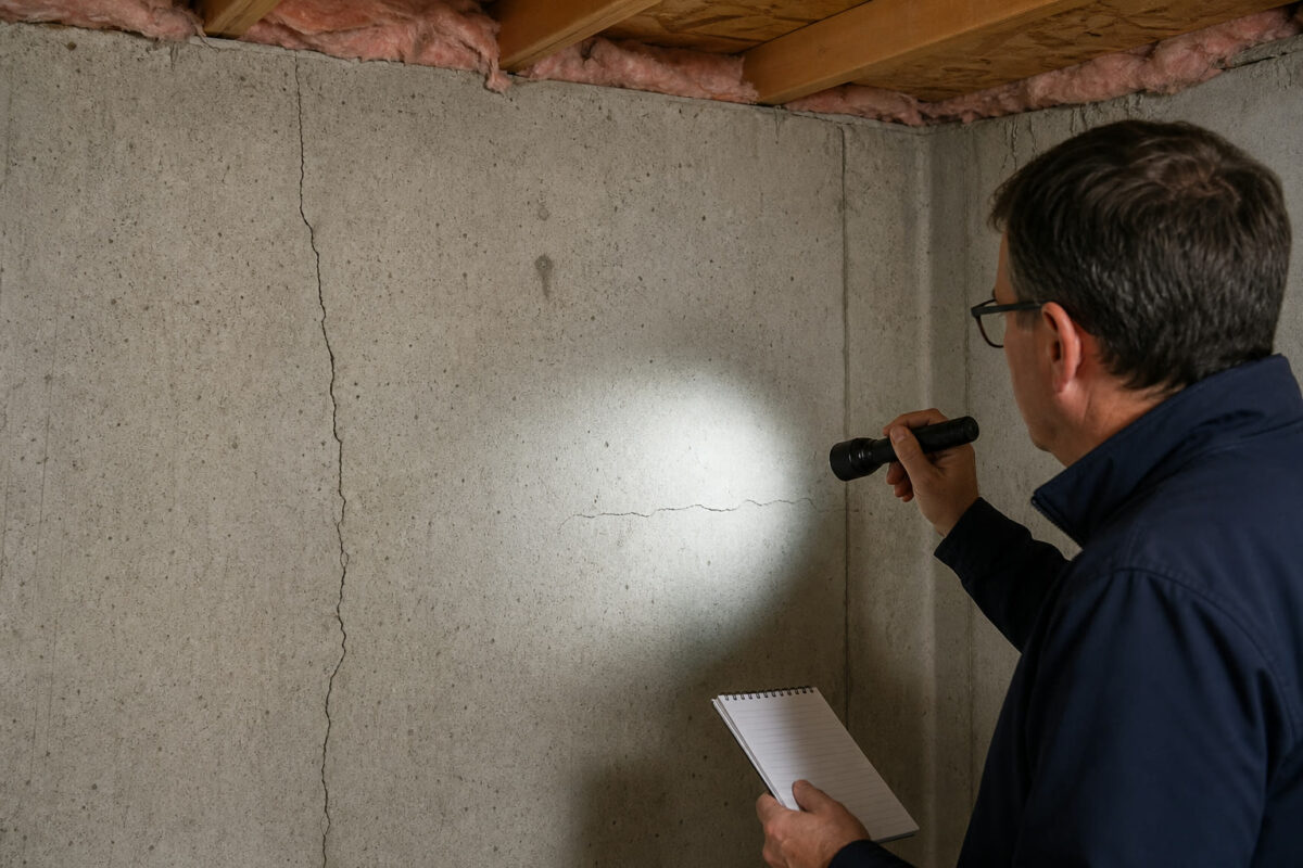 Horizontal vs. Vertical Foundation Cracks in Bentonville - Bentonville, Arkansas
