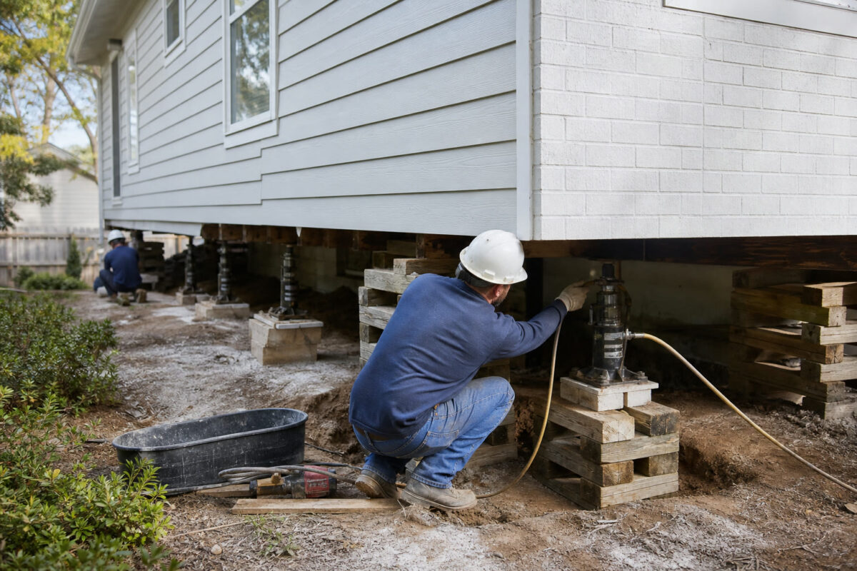 House Lifting vs. House Leveling in Bentonville - Bentonville, Arkansas