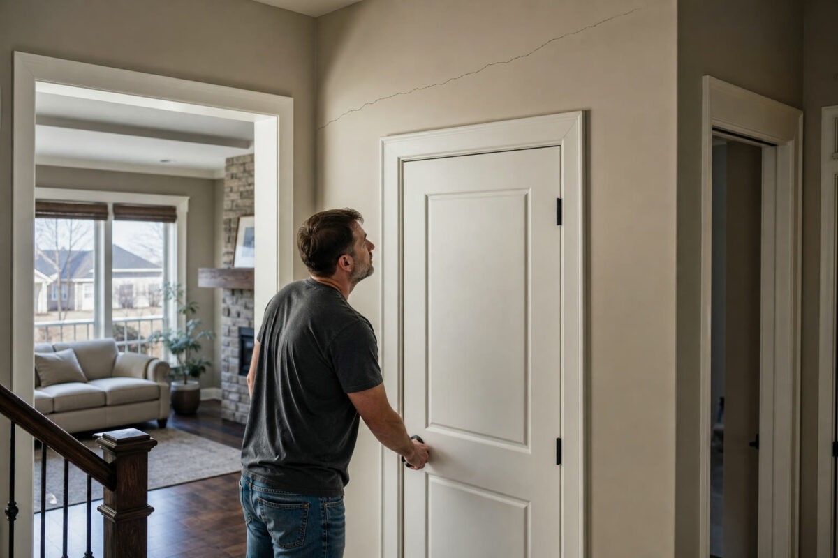 Sticking Doors and Foundation Settlement in Bentonville - Bentonville, Arkansas