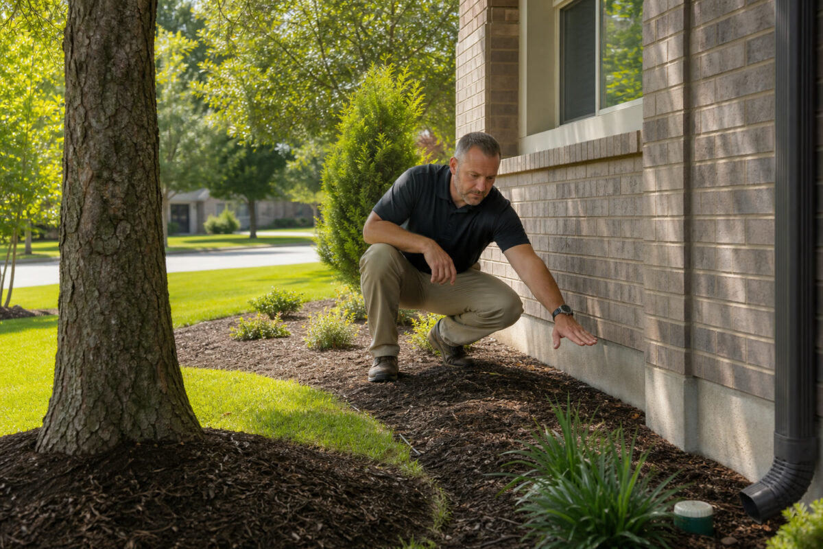 Trees, Landscaping, and Foundation Moisture in Bentonville - Bentonville, Arkansas