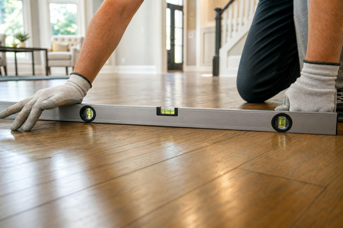Uneven Floors in Bentonville Homes -  Foundation Warning Signs - Bentonville, Arkansas