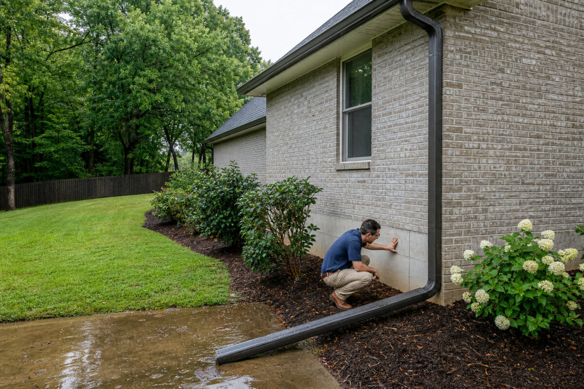 Basement Waterproofing vs. Yard Drainage in Bentonville - Bentonville, Arkansas